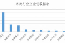 水泥行业资本市场竞争力 TOP15企业排名